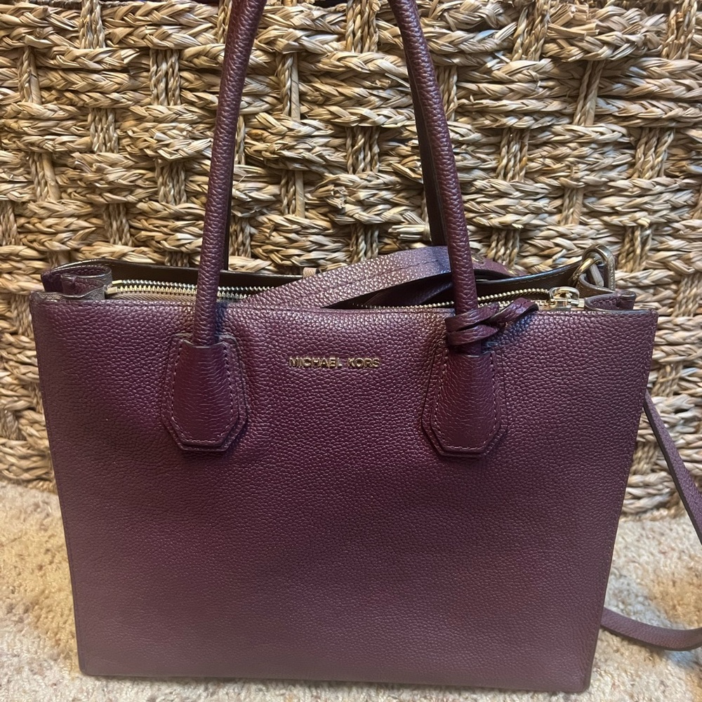 Authentic MK leather purse